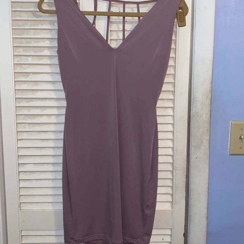 Glare mini dress